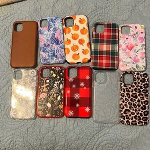 IPhone 11 cases. EUC